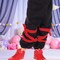Girls Ninja Kigarumi Costume Fleece Pajama Play Outfit with Foam Sword